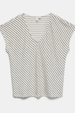 T-Shirt Vmkia S/S V-Neck Top Jrs Btq