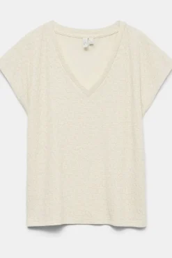 T-Shirt Vmkimmie S/S V-Neck Top Jrs Btq