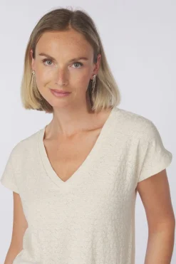 T-Shirt Vmkimmie S/S V-Neck Top Jrs Btq