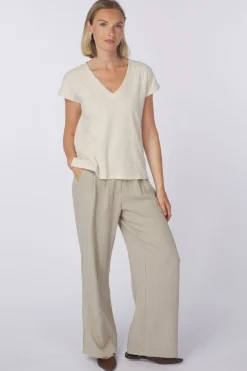 T-Shirt Vmkimmie S/S V-Neck Top Jrs Btq