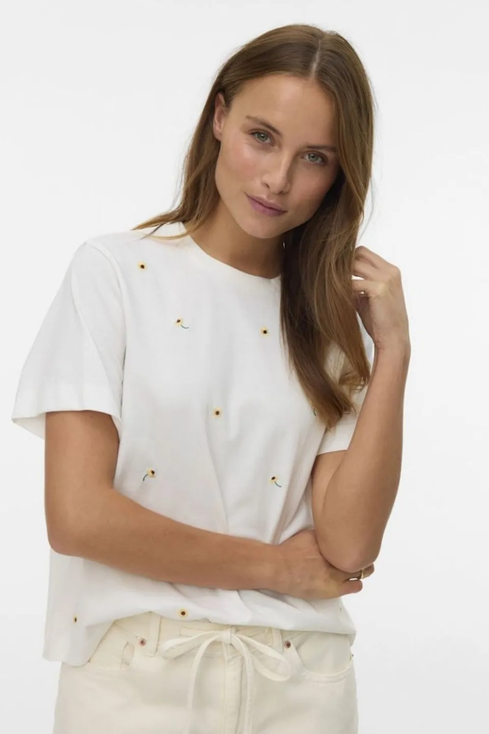 T-Shirt Vmsola Mette Ss Top Box Jrs