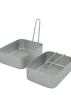 Ustensiles De Cuisine Pannenset Gamelle 2-Dlg Alu