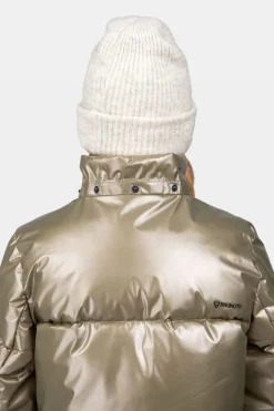 Veste De Ski Fiasky-Metallic Girls Snow Jacket