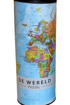 Wereld puzzel MI 1000 stukken 68 x 48 cm