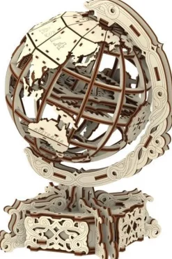 Wereldbol houten 3D puzzel