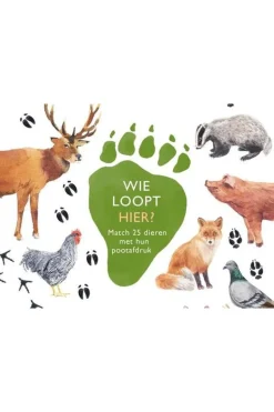 Wie loopt hier? Pootafdruk memospel