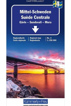 Zweden Centr. 4 k&f Gävle/Sundsvall/Mora