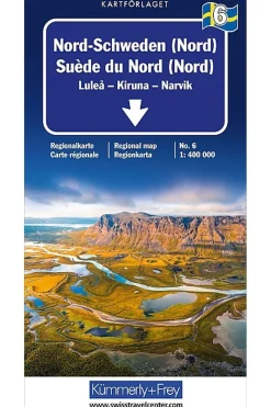 Zweden Noord (Noord) 6 k&f Lulea/Kiruna/Narvik